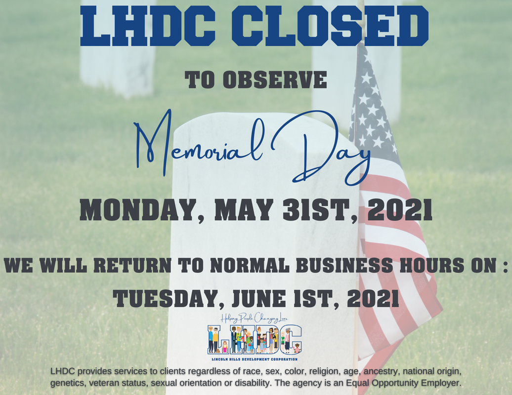 Memorial Day Closure